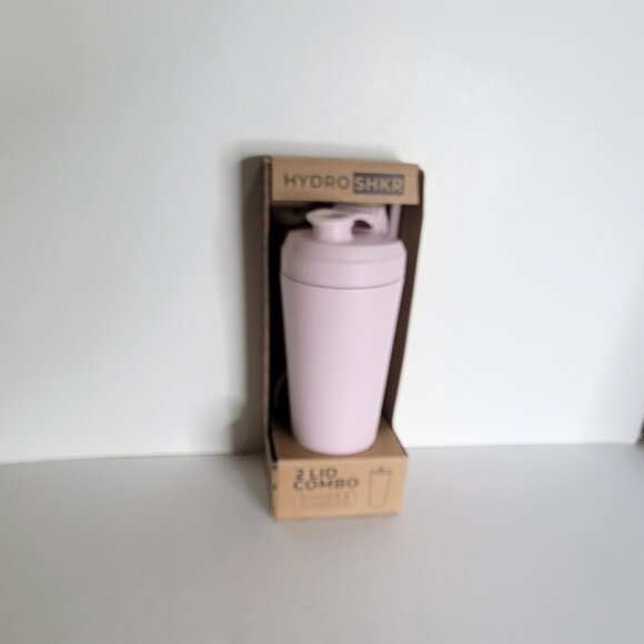 NEW HYDROJUG - PINK SAND HydroShkr 24oz Stainless Steel Shaker Bottle - NIB - Picture 5 of 9